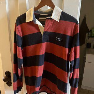 L.L. Bean Lakewashed Stripe Rugby Shirt
